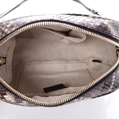 Gucci Python Small Soho Disco Bag Natural 5 of 7