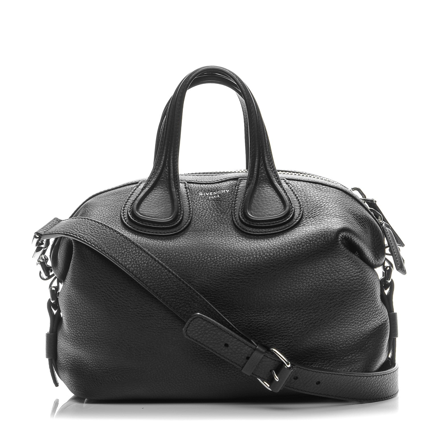 Givenchy Pebbled Calfskin Small Nightingale Black 1 of 7