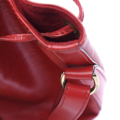 Louis Vuitton Epi Petit Noe Castillan Red 8 of 10