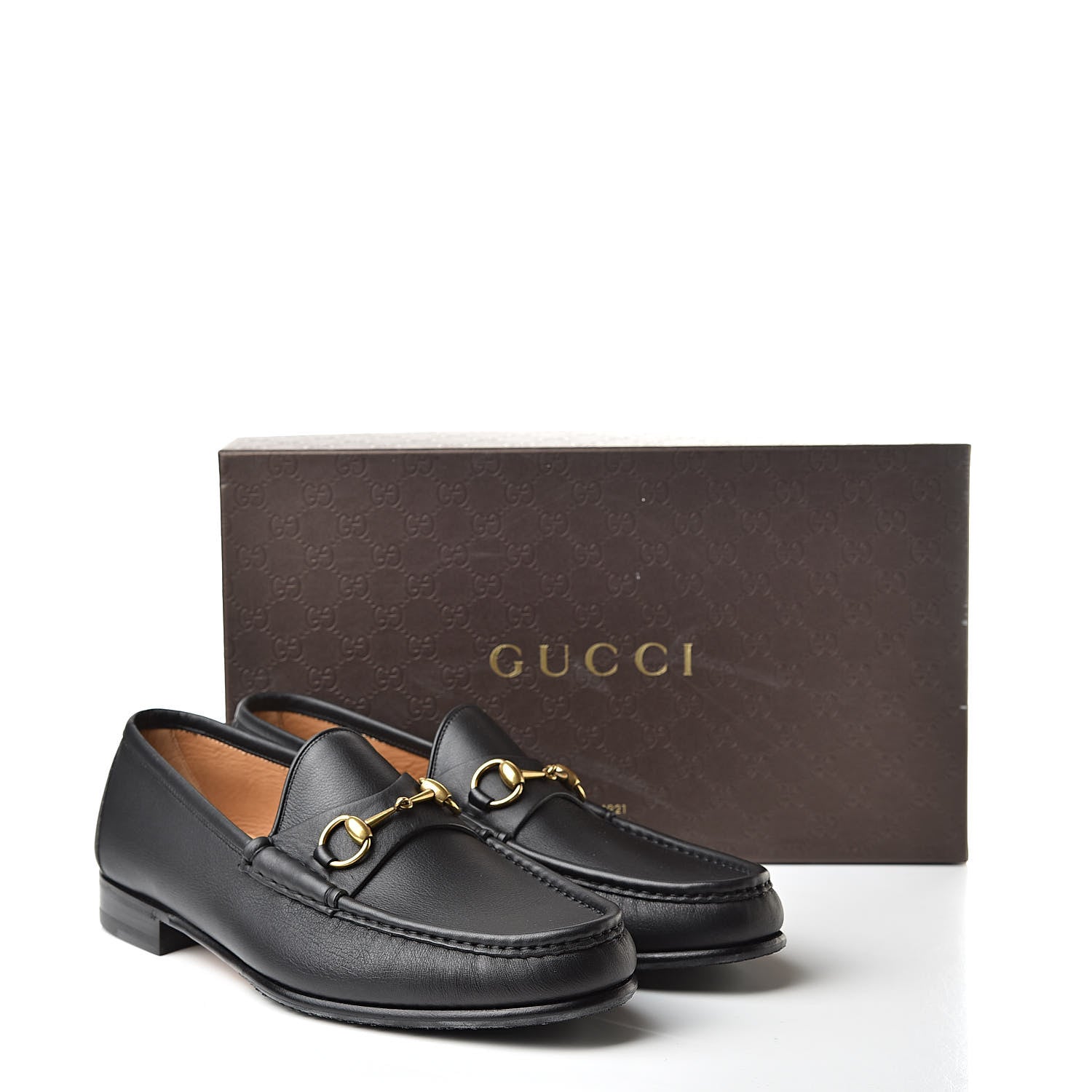 Gucci Calfskin Mens 1953 Horsebit Loafers 11.5 Black 10 of 10
