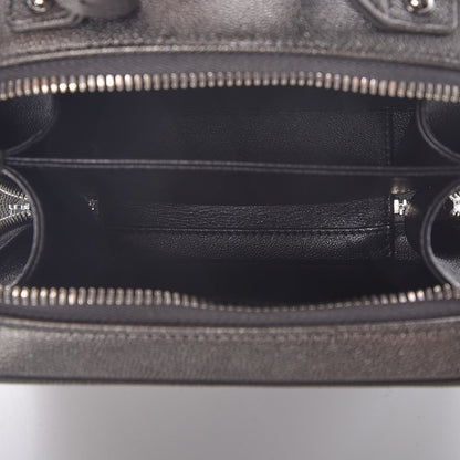Chanel Caviar Quilted Small CC Filigree Vanity Case Dark Grey 5 of 7