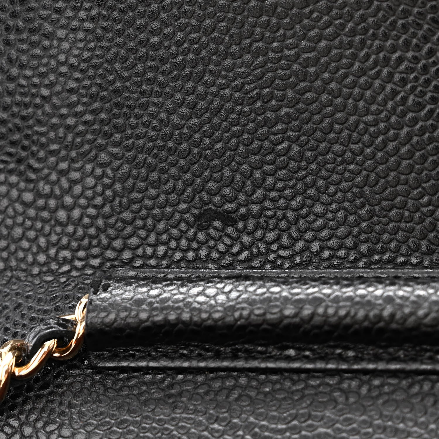 Chanel Caviar Quilted Wallet on Chain WOC Black 9 of 12
