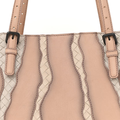 Bottega Veneta Nappa Intrecciato Medium Glimmer Tote Flamingo 14 of 25