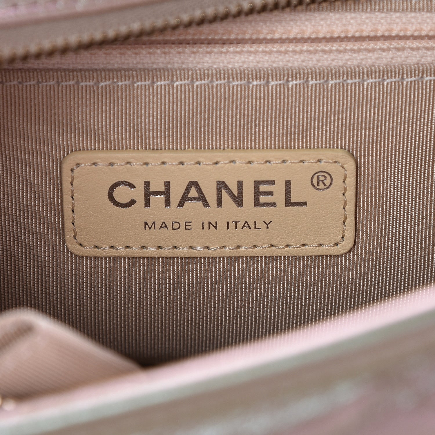 Chanel Iridescent Aged Calfskin Quilted Small Gabrielle Hobo Light Pink 8 of 12