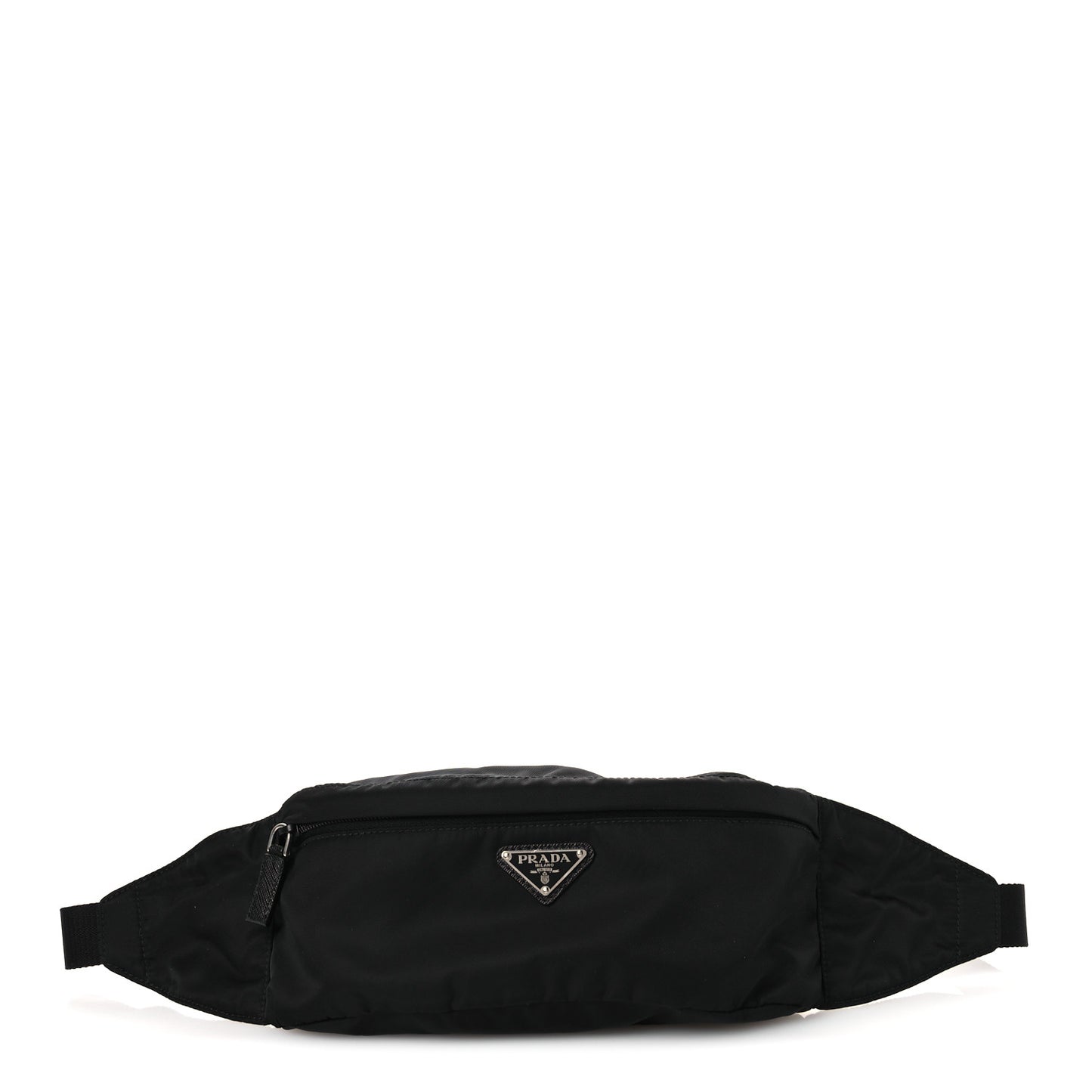 Re-Nylon Saffiano Belt Bag Black