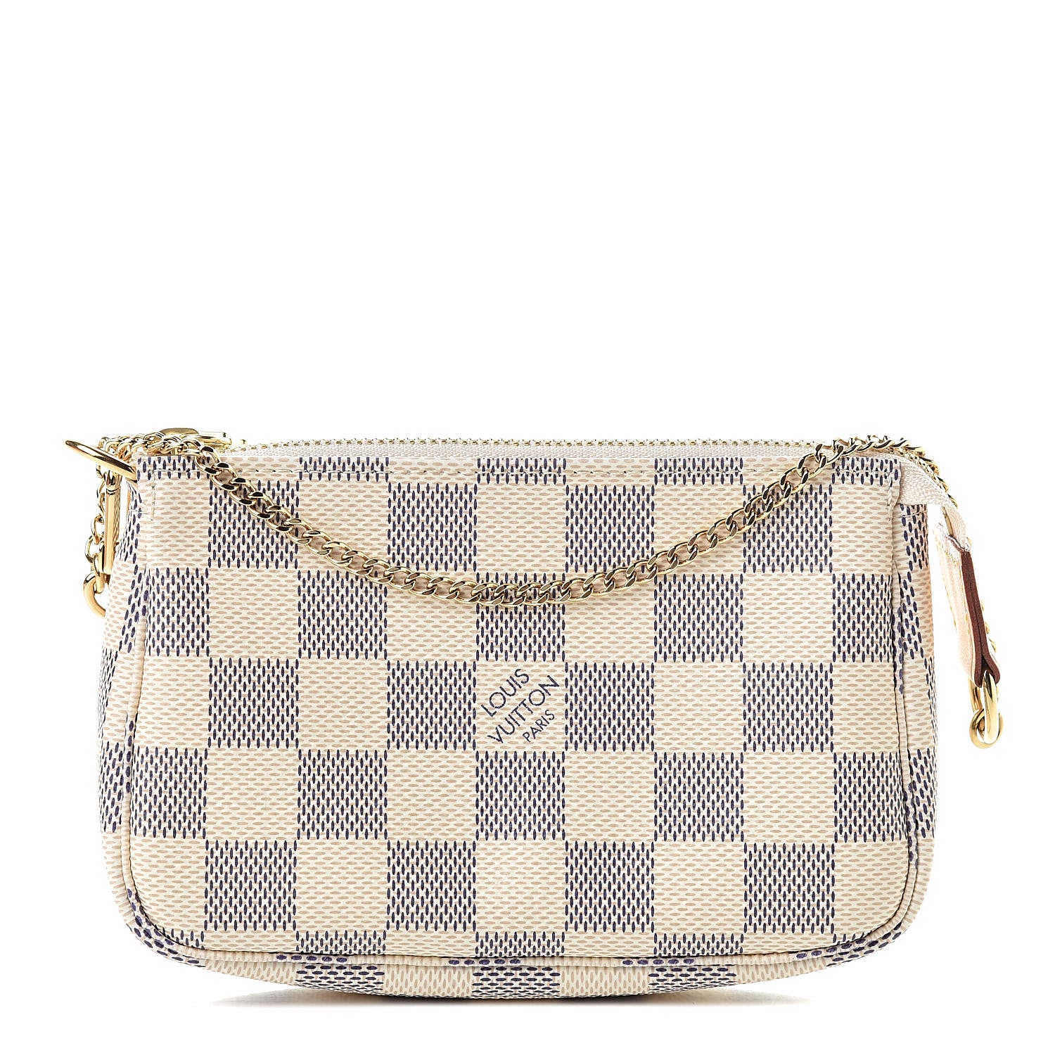 Louis Vuitton Damier Azur Mini Pochette Accessories 1 of 8