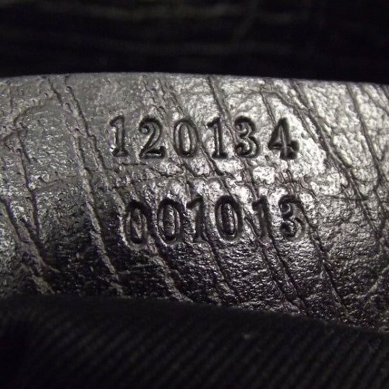 Monogram Horsebit Clutch Black