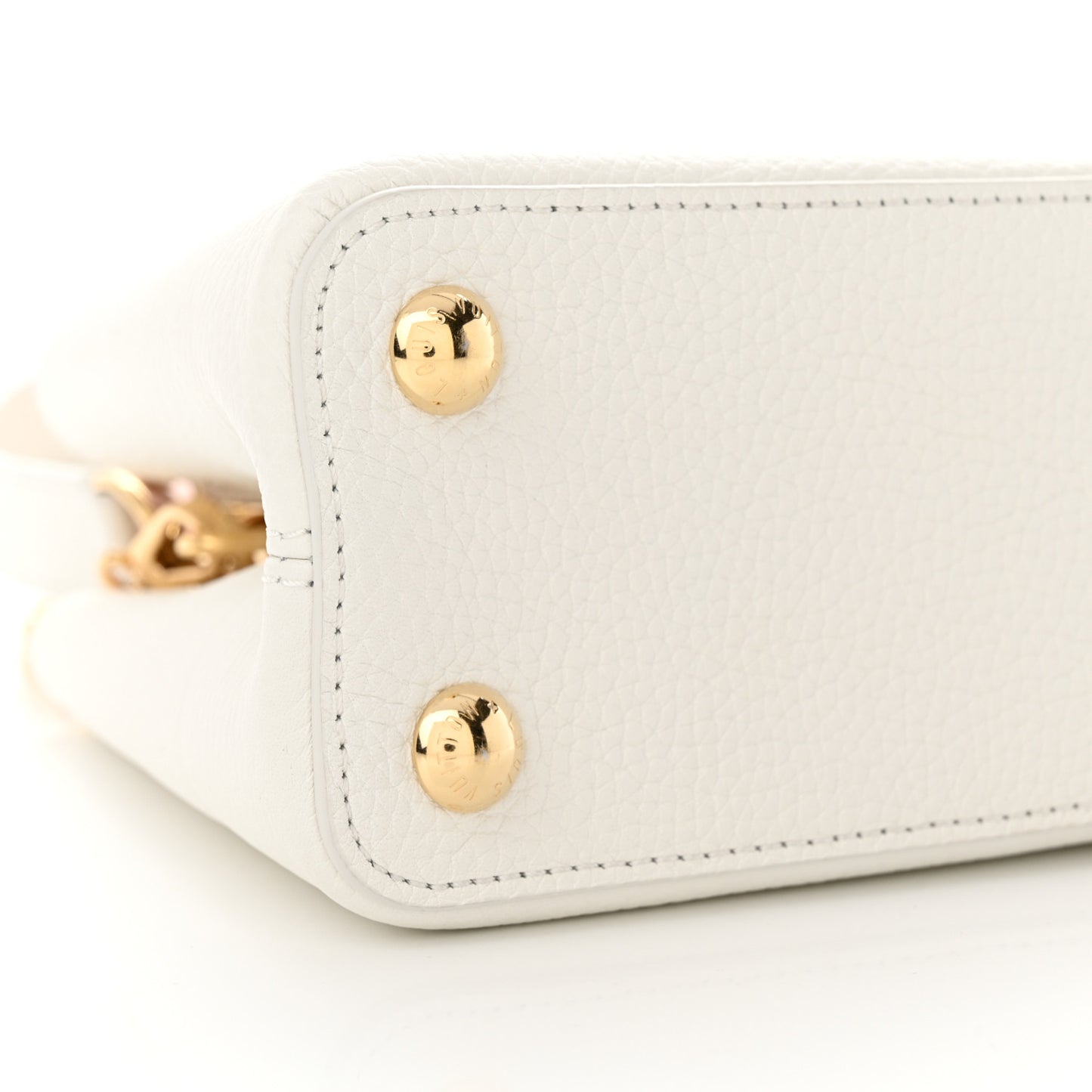 Taurillon Flower Chain Capucines BB White