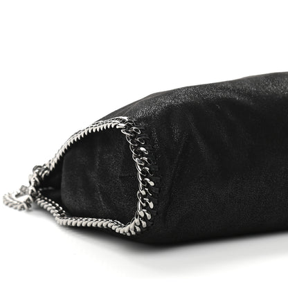 Stella McCartney Shaggy Deer Falabella Fold Over Tote Black 10 of 11