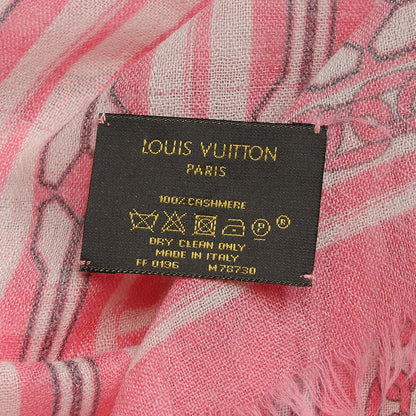 Louis Vuitton Cashmere Handling Stole Rose 5 of 5