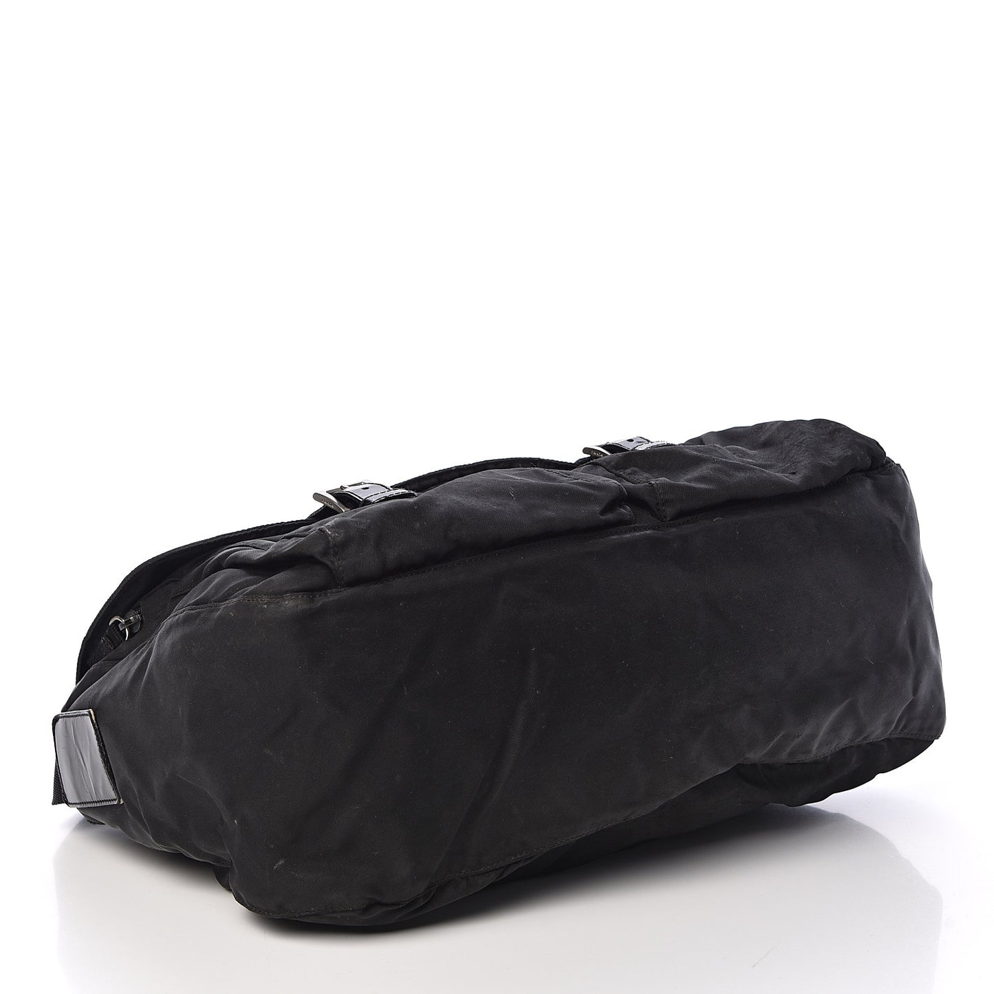 Tessuto Nylon Messenger Bag Black