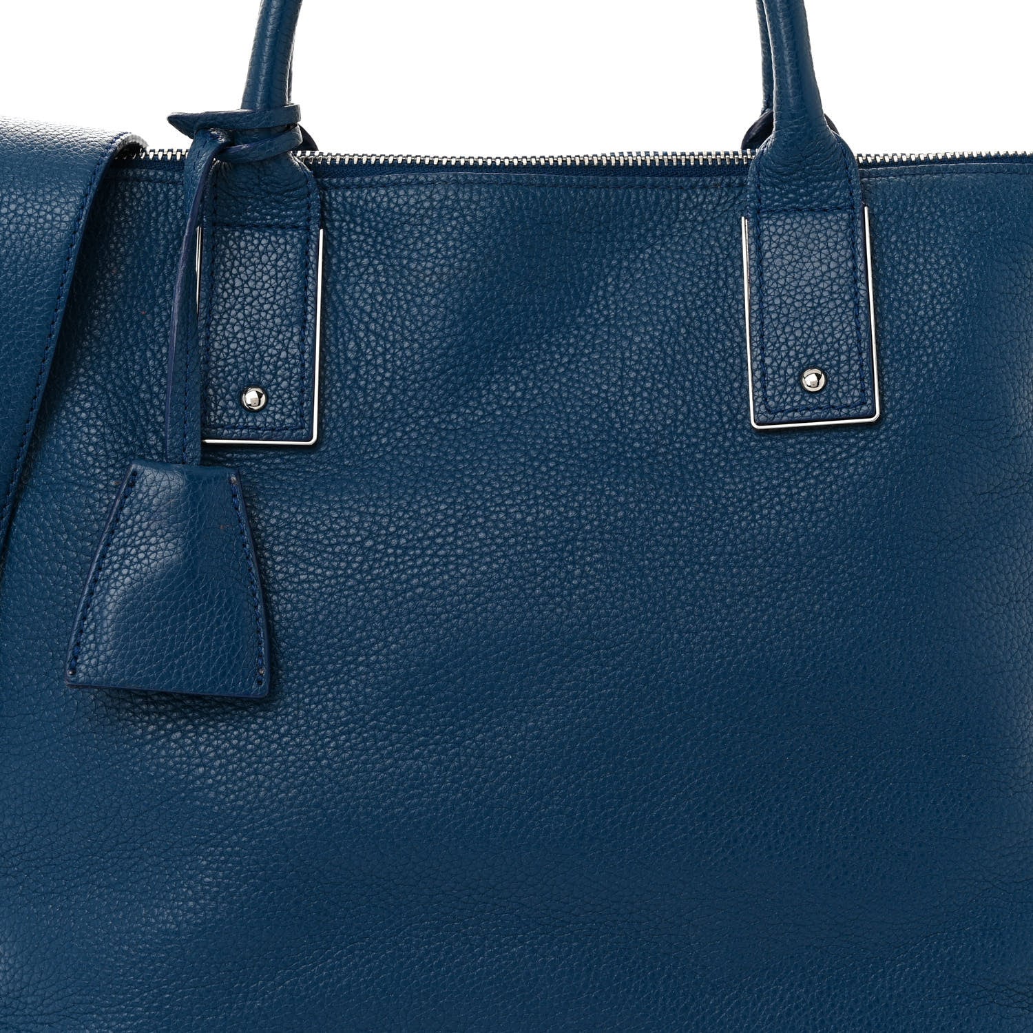 Mulberry Classic Grained Calfskin Small Alice Satchel Blue 7 of 11