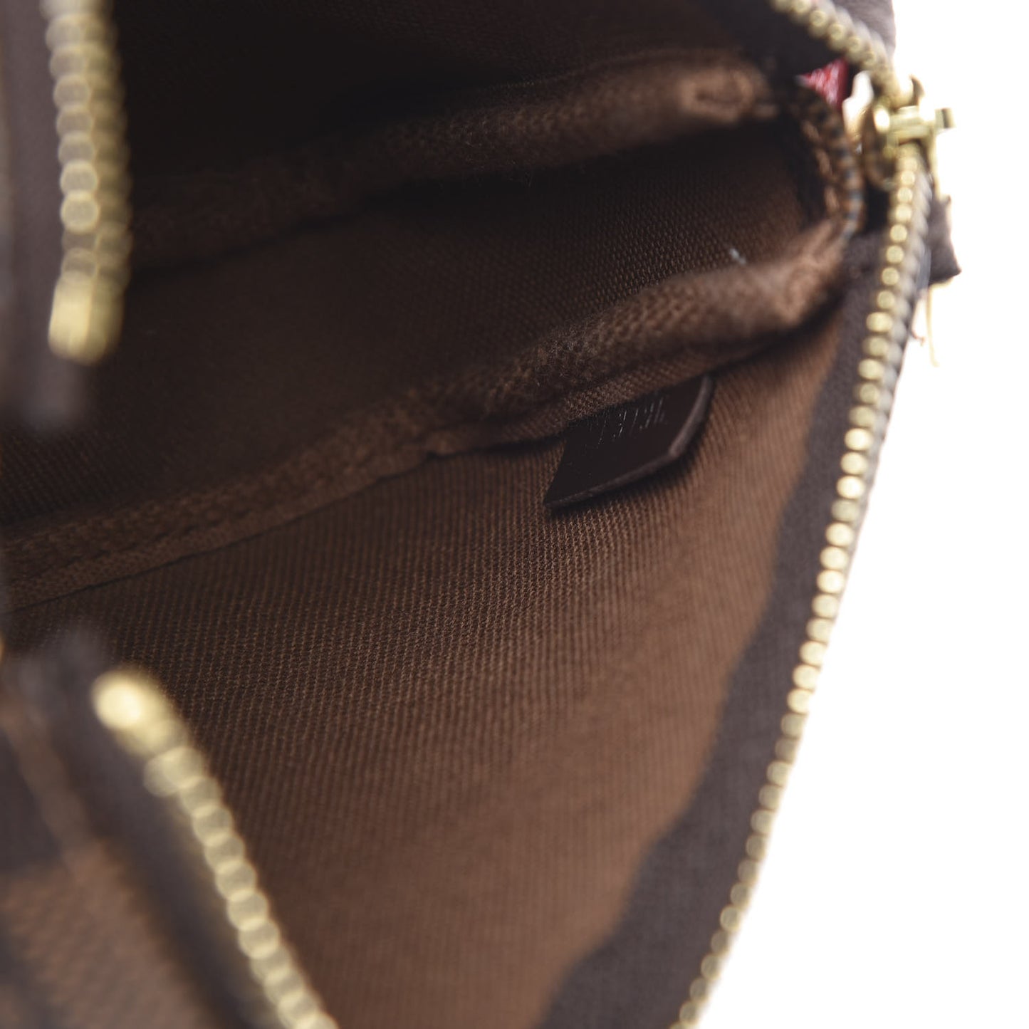 Damier Ebene 2016 Christmas Animation Mini Pochette Accessories
