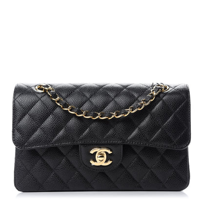 Chanel Caviar Quilted Small Double Flap Black 1 of 11