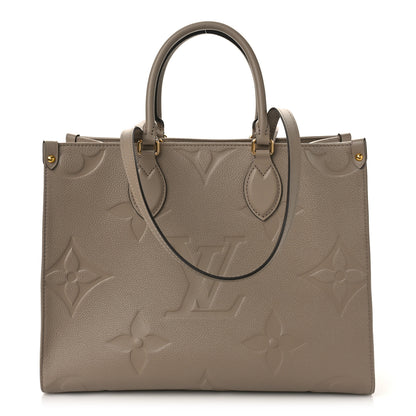 Louis Vuitton Empreinte Monogram Giant Onthego MM Tourterelle 1 of 8