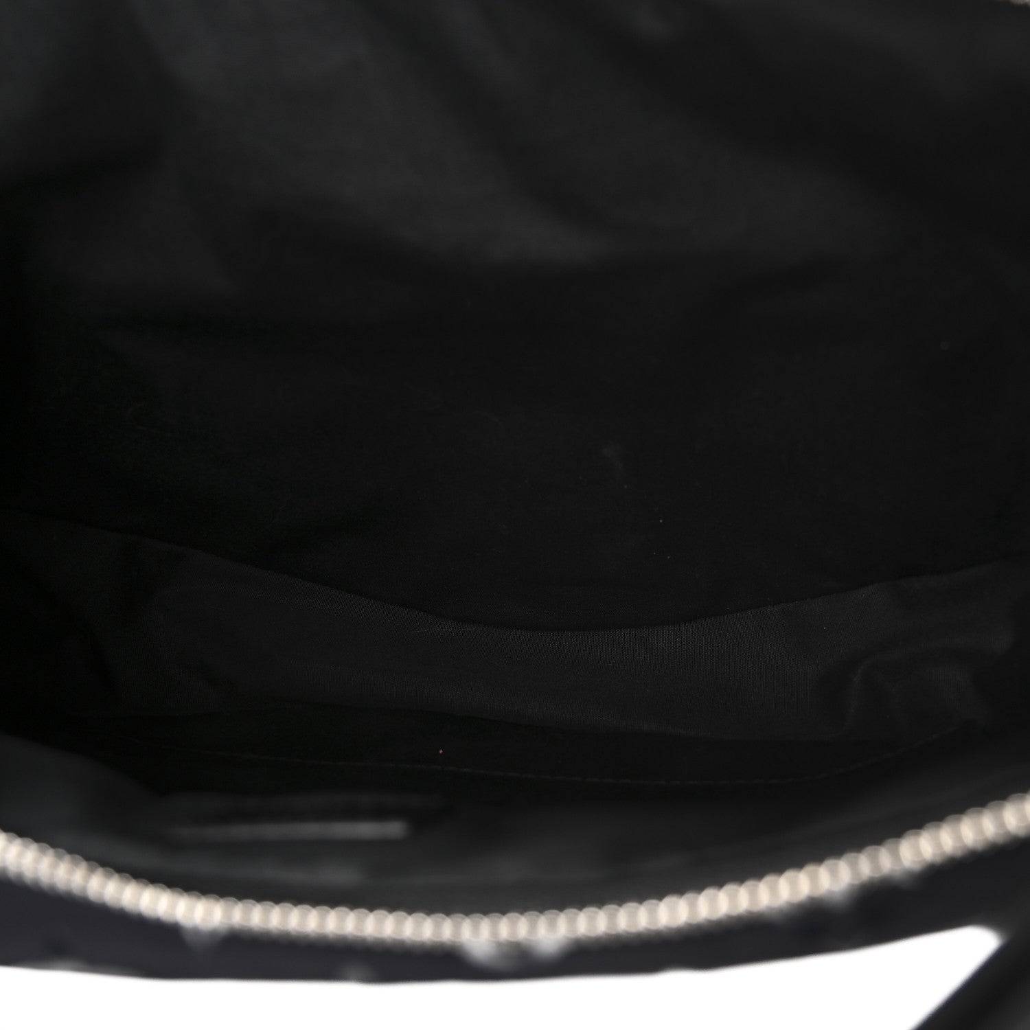 Louis Vuitton Nylon Monogram Loop Pocket Hobo Polar Night 5 of 9