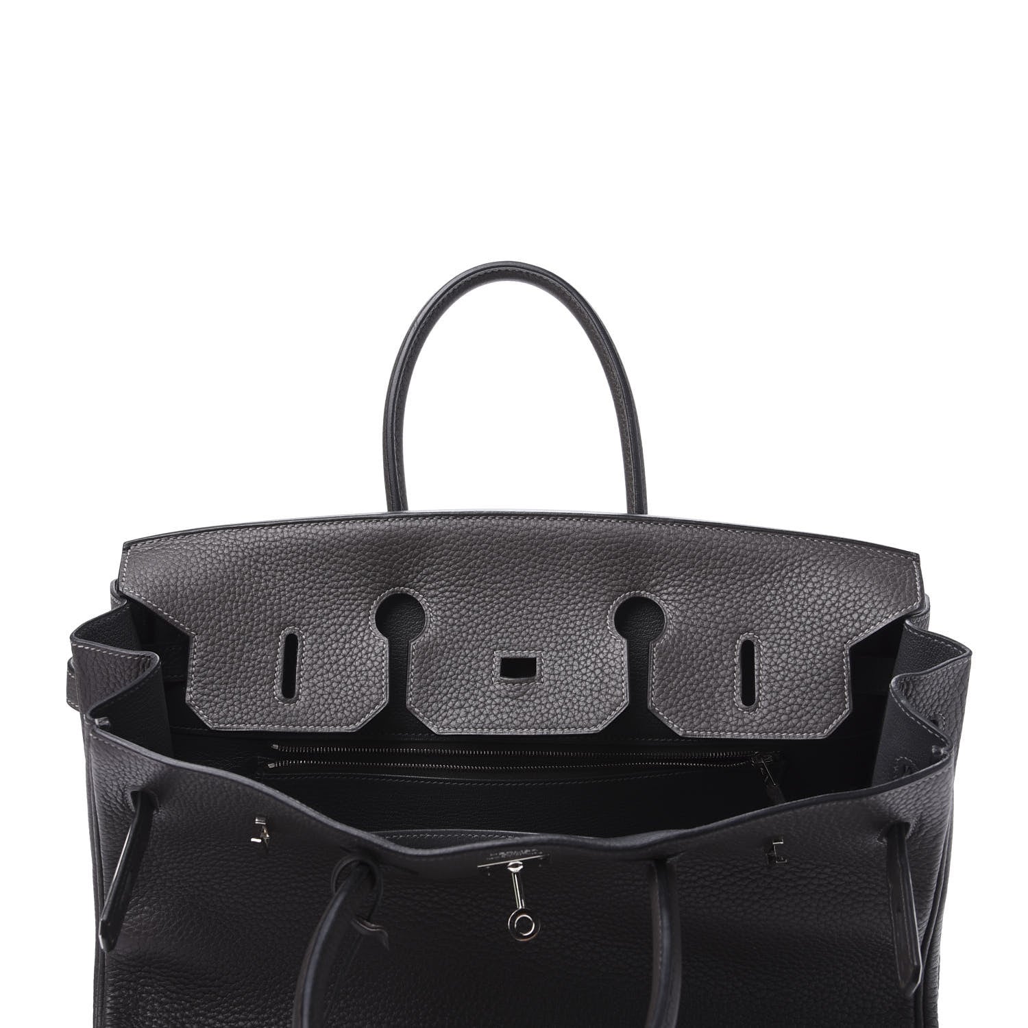 Hermes Taurillon Clemence Birkin 35 Graphite 16 of 33