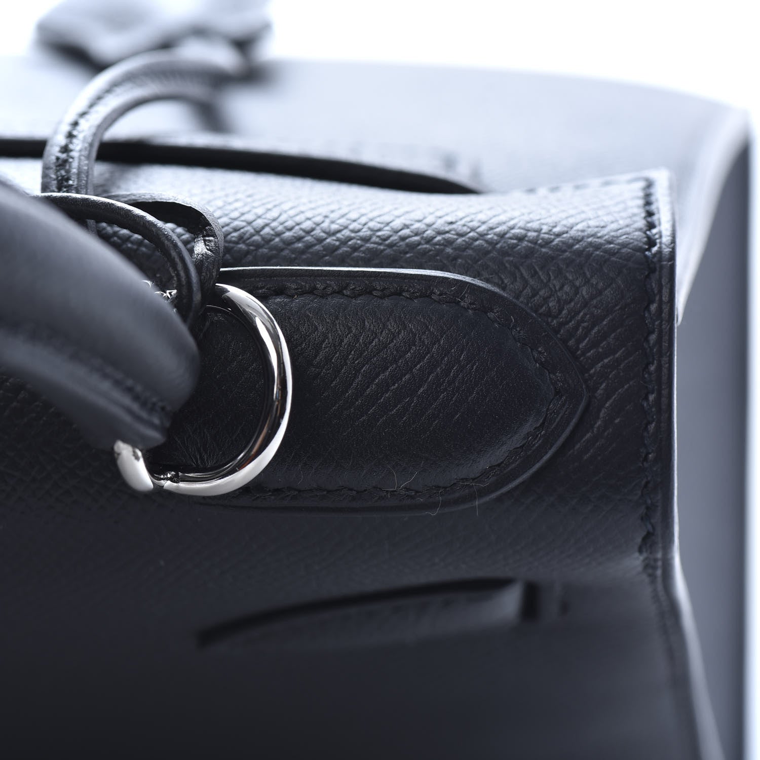 Hermes Epsom Kelly Sellier 28 Black 9 of 33