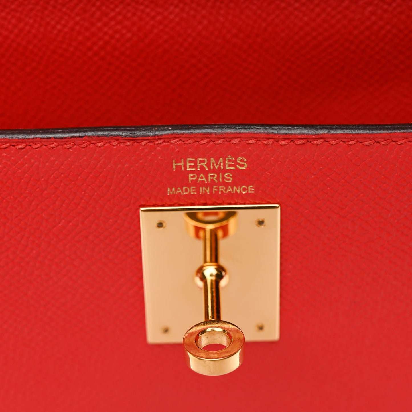 Epsom Kelly Sellier 32 Rouge Tomate