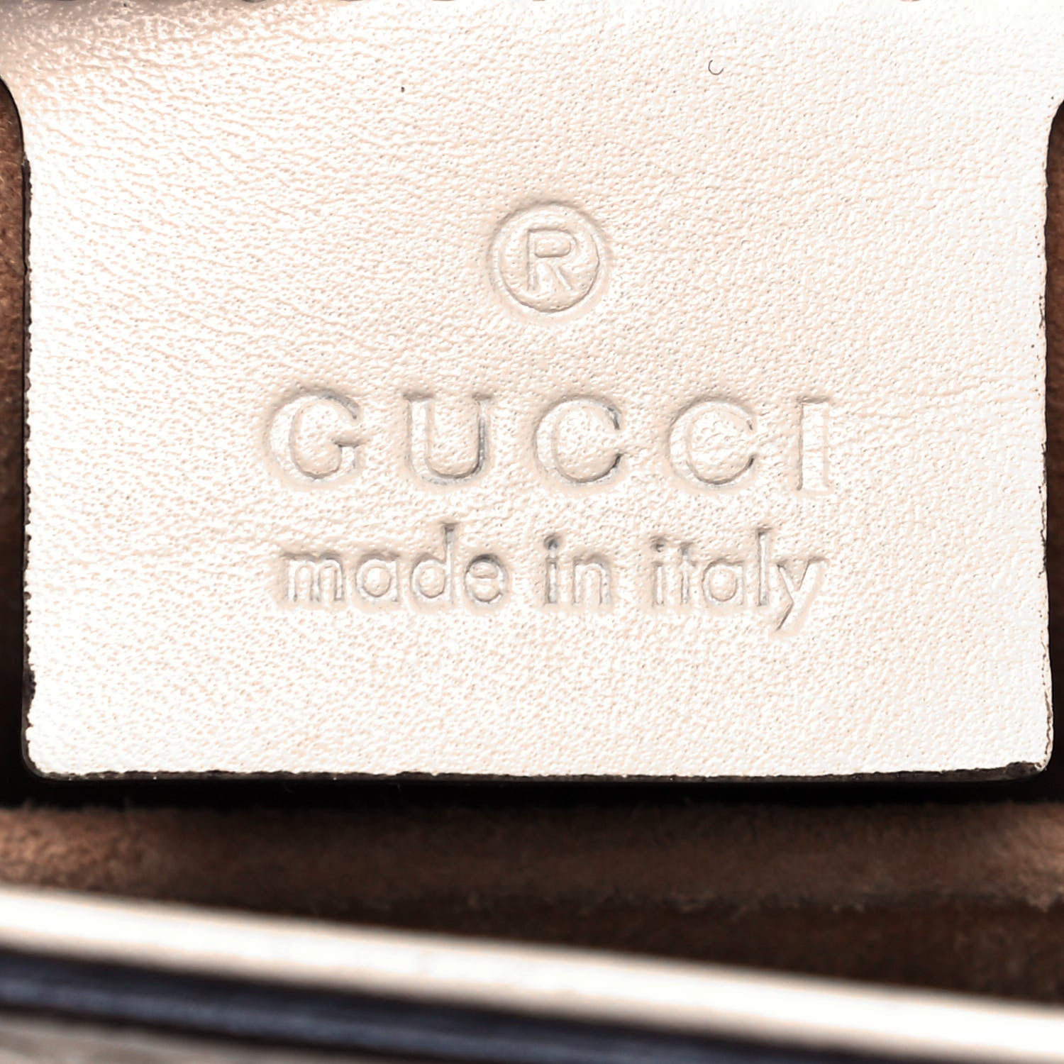 Gucci Calfskin Medium Sylvie Top Handle Tote White 6 of 14