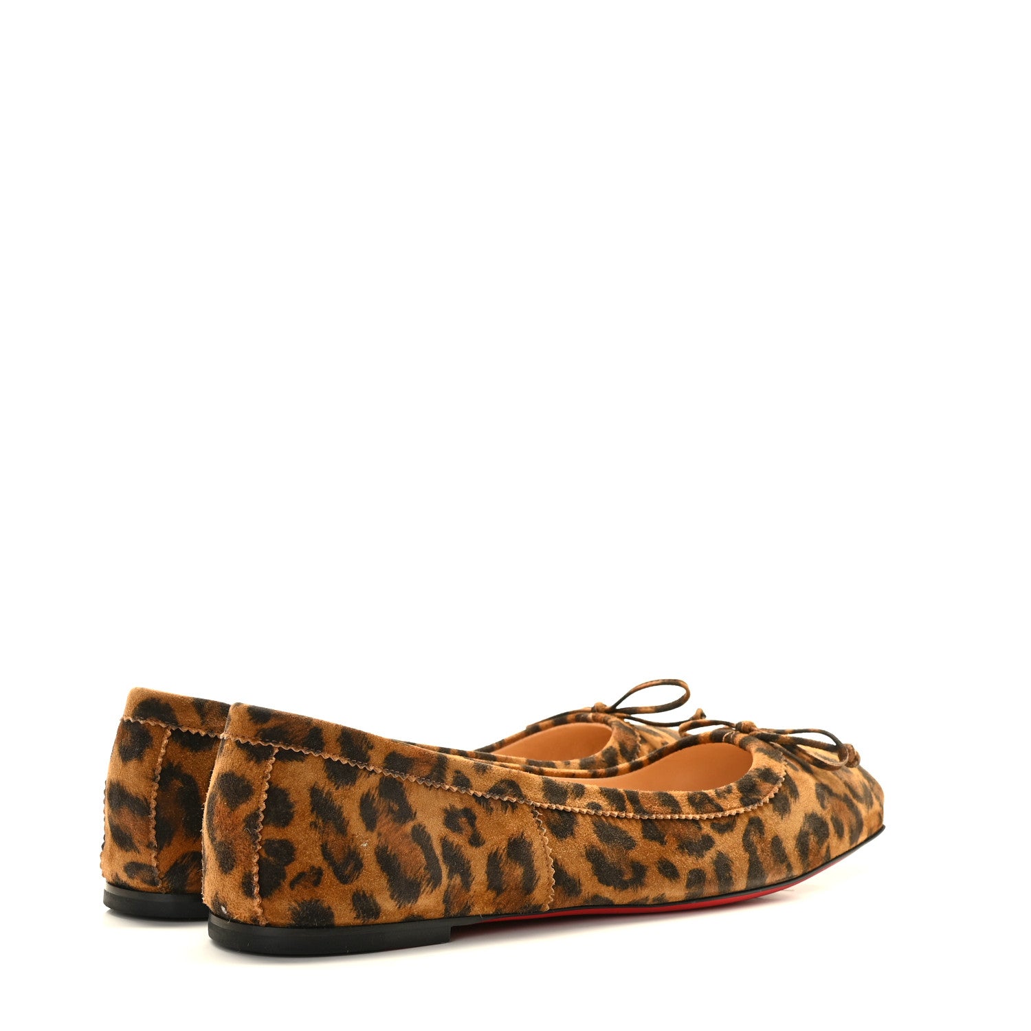 Christian Louboutin Veau Velours Mamadrague Flats 41 Leo 4 of 12