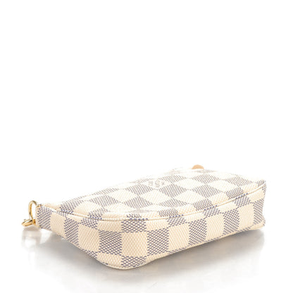 Louis Vuitton Damier Azur Mini Pochette Accessories 4 of 7