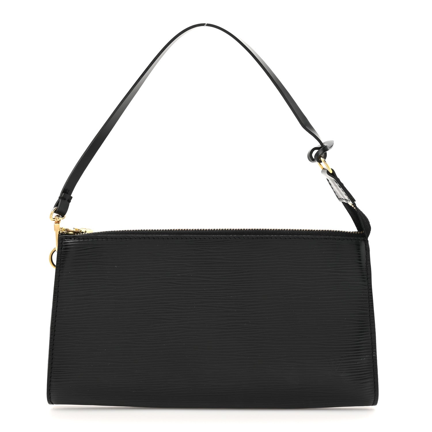 Louis Vuitton Epi Pochette Accessories 24 Black 1 of 9