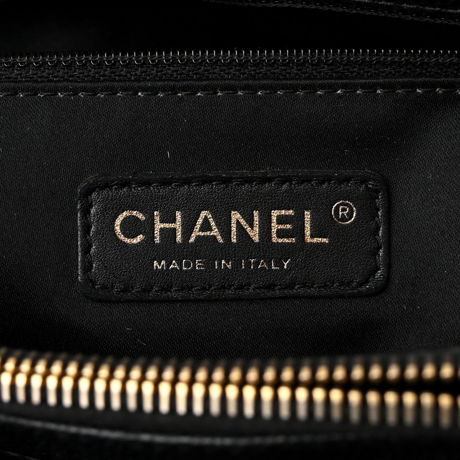 Chanel Caviar Quilted Grand Shopping Tote GST Black 6 of 11