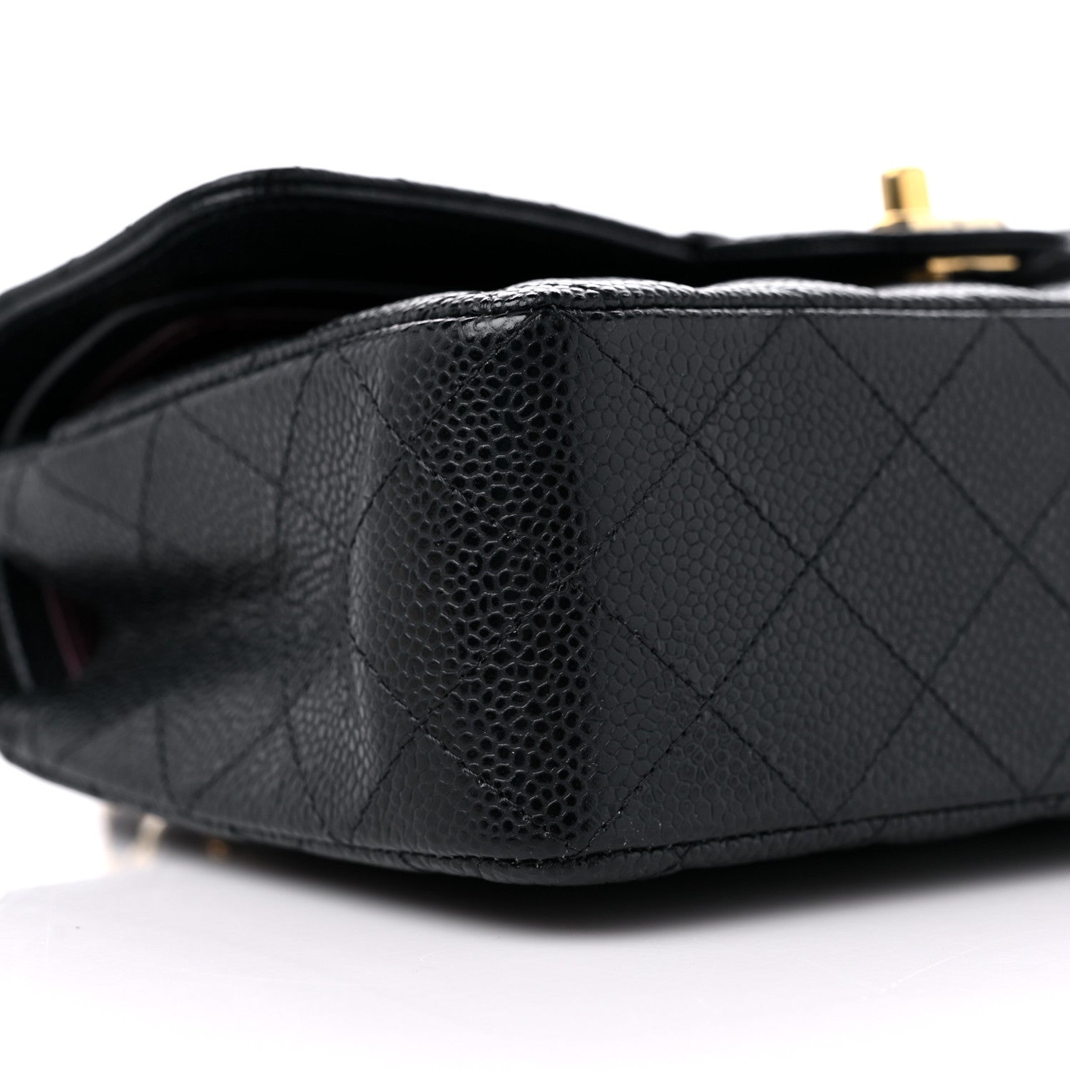 Chanel Caviar Quilted Small Double Flap Black 8 of 9
