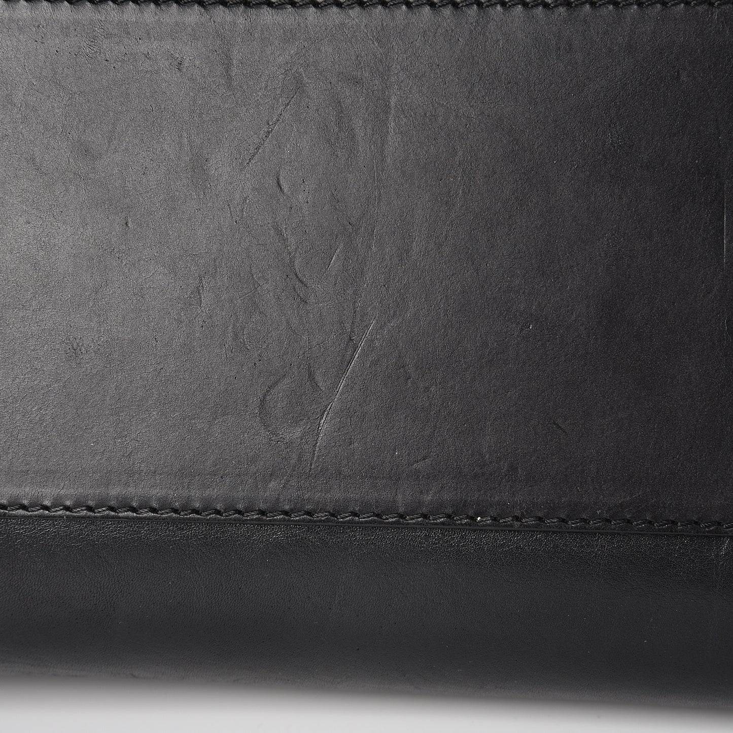Prorsum Calfskin Calf Hair Small Dinton Satchel Black