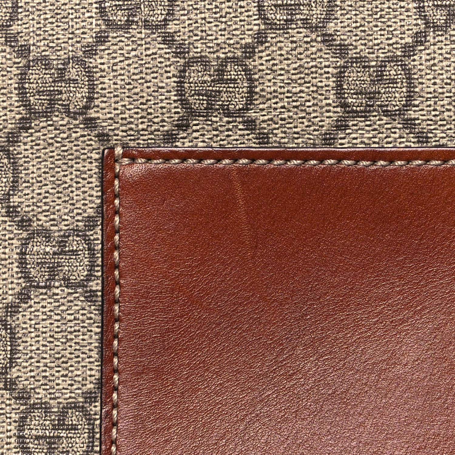 Gucci GG Supreme Monogram Linea A Hobo Brown 12 of 12