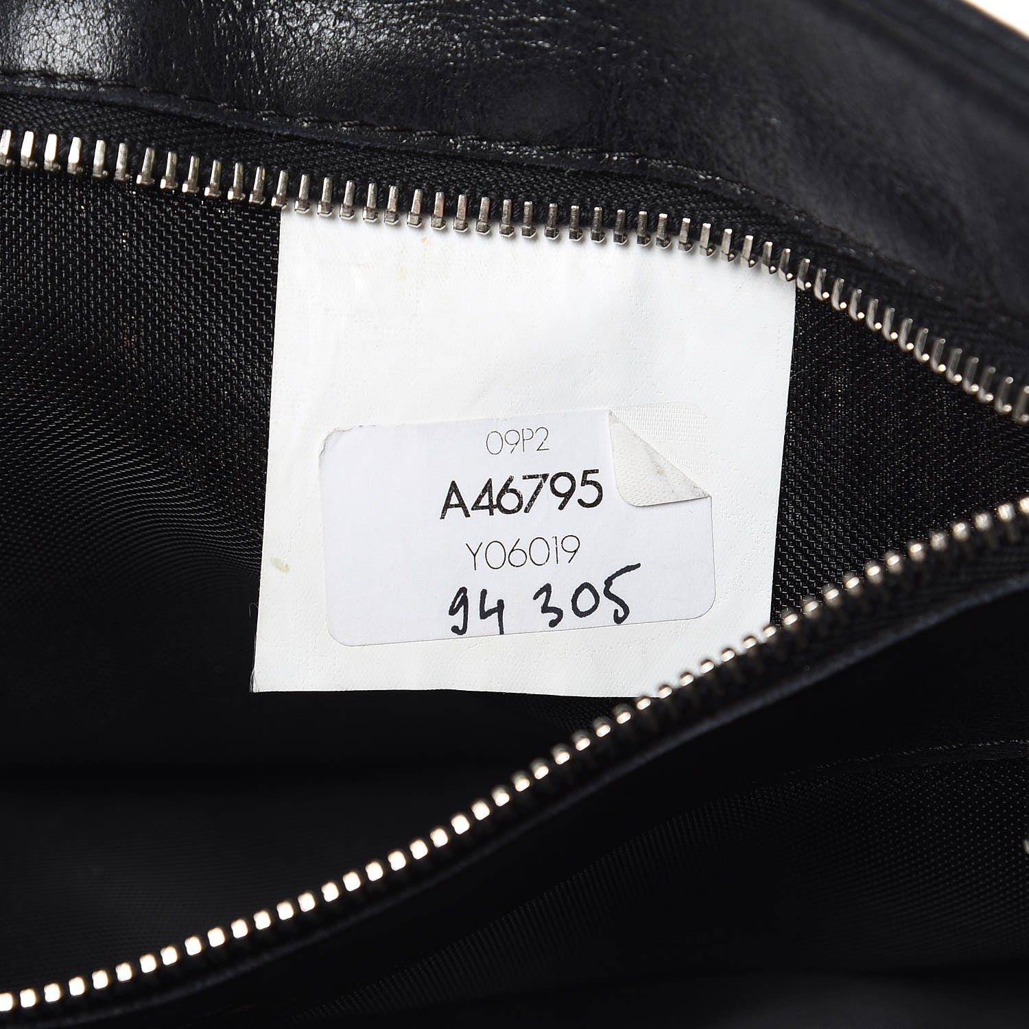 Chanel Calfskin Mesh Hidden Sequin CC Tote Black 7 of 14