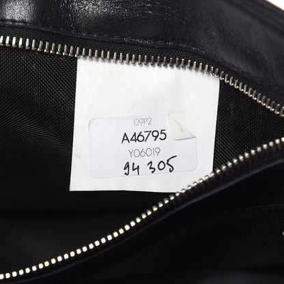 Chanel Calfskin Mesh Hidden Sequin CC Tote Black 7 of 14