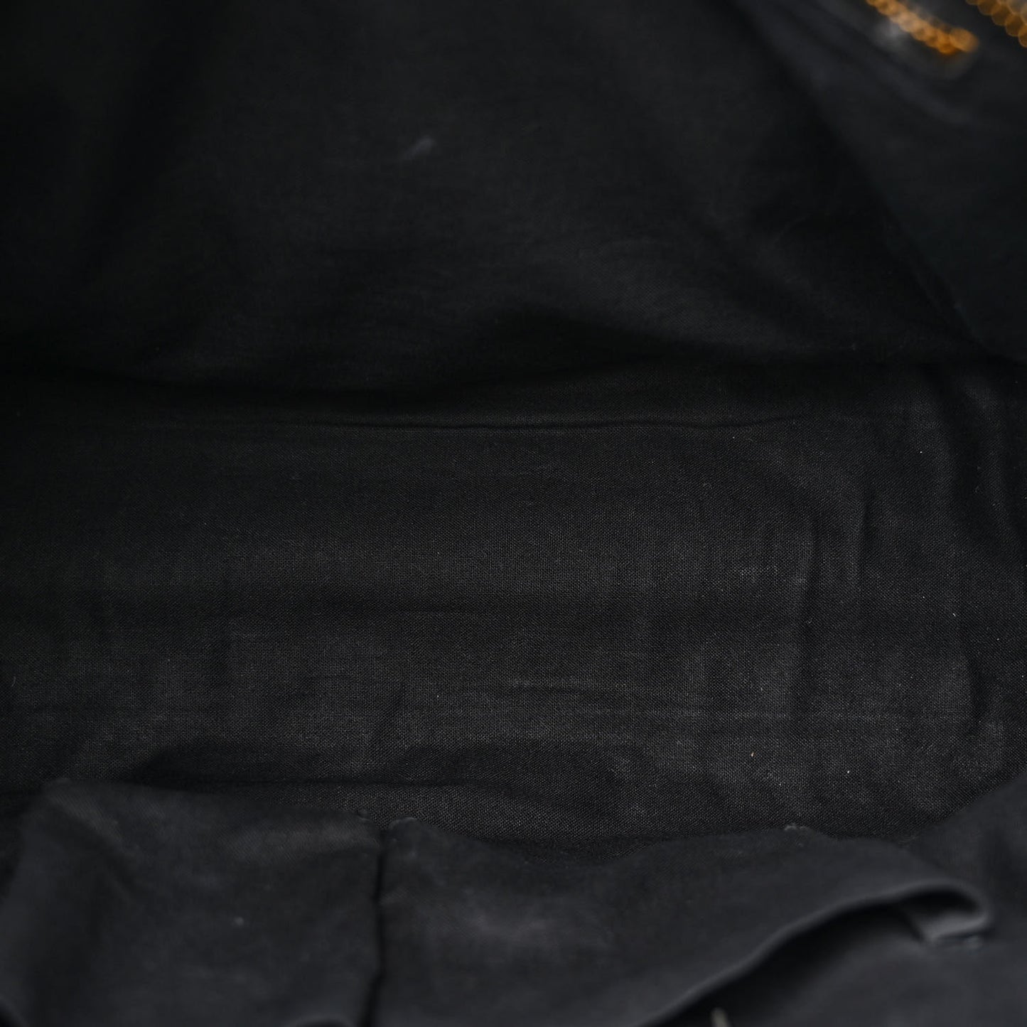 Chevre Gold Metallic Edge Hardware City Black