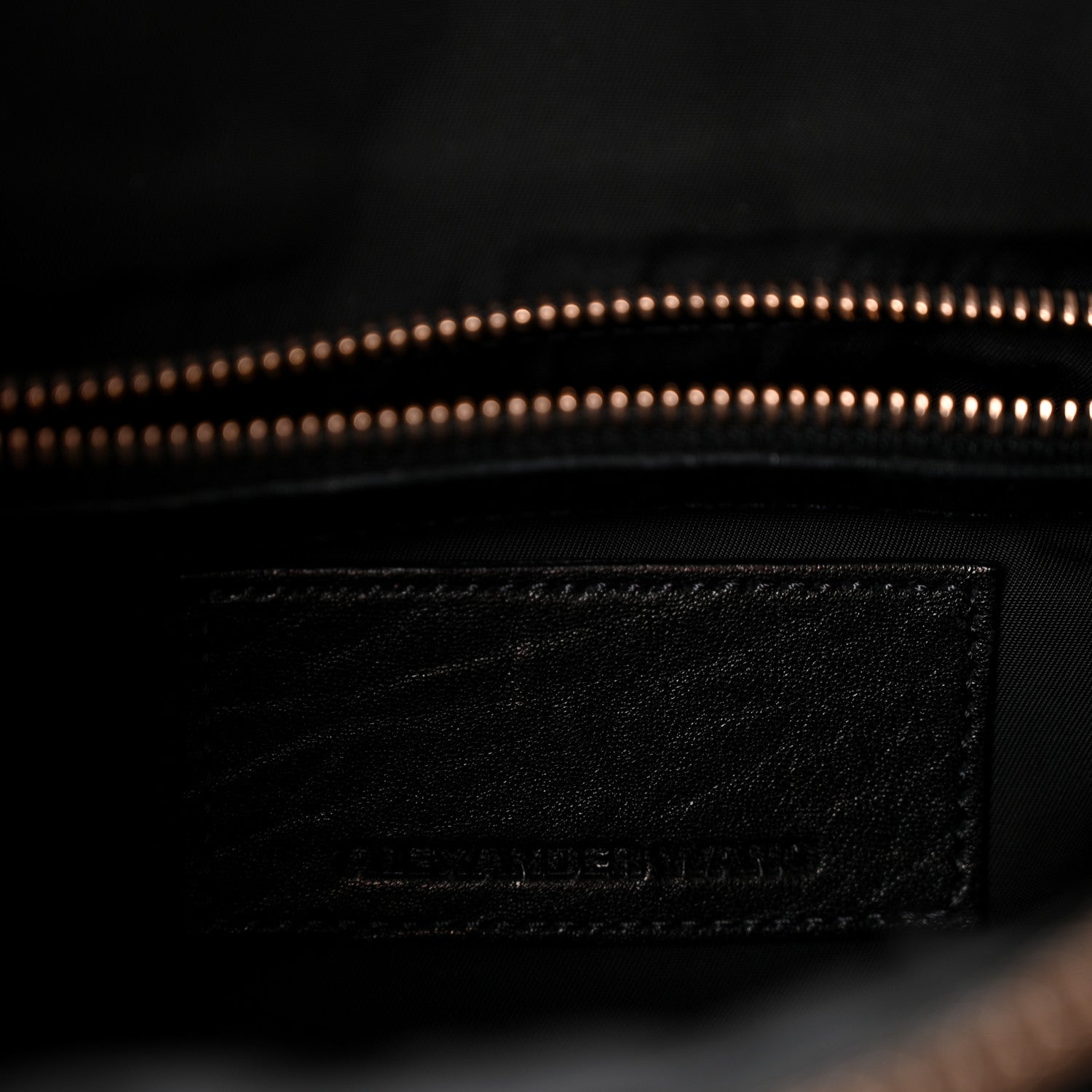 Alexander Wang Pebbled Lambskin Rockie Black Rose Gold Hardware 6 of 14