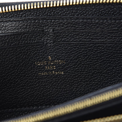 Louis Vuitton Empreinte Clemence Wallet Black 5 of 6