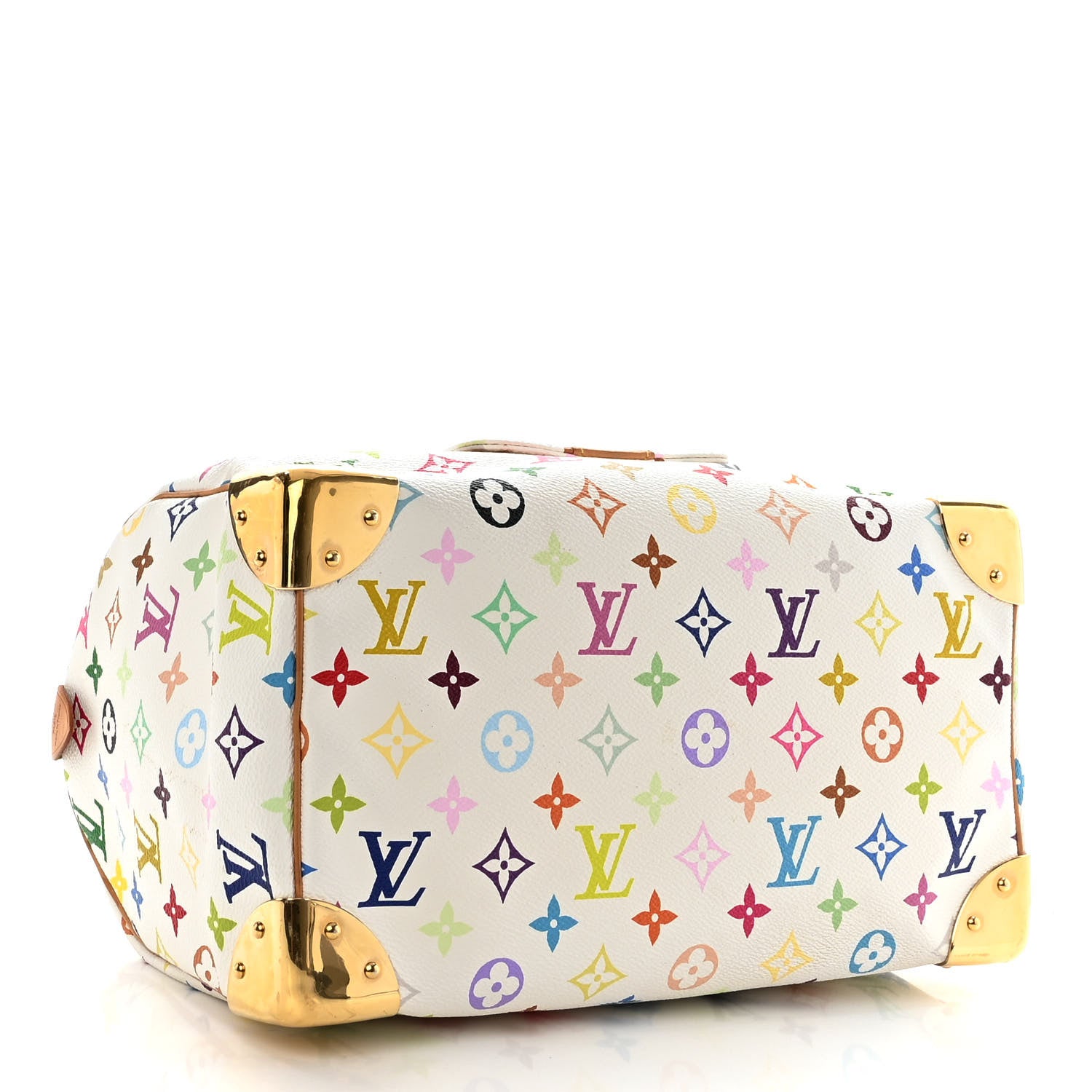 Louis Vuitton Monogram Multicolor Speedy 30 White 4 of 12