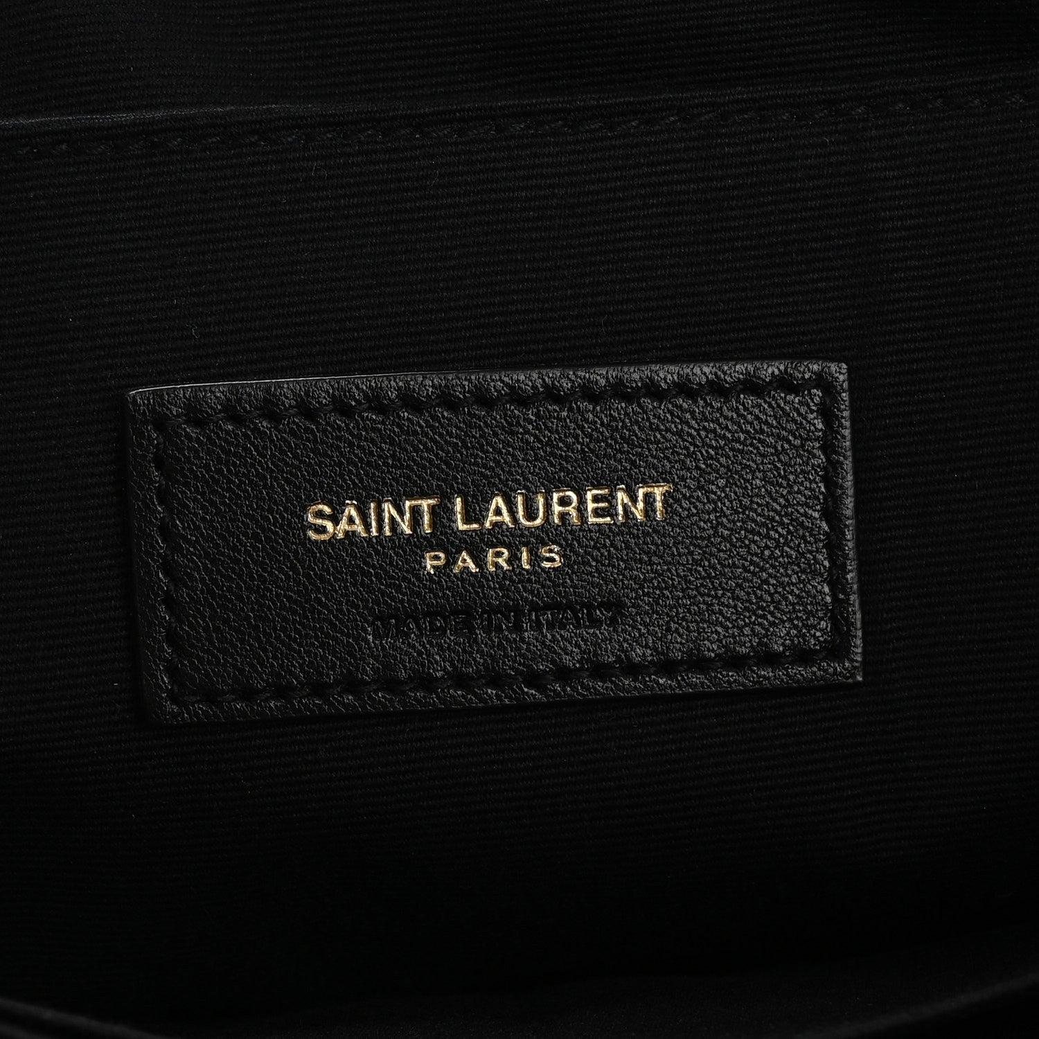 Saint Laurent Calfskin Crocodile Embossed Tablet Pouch Crema Soft 6 of 18