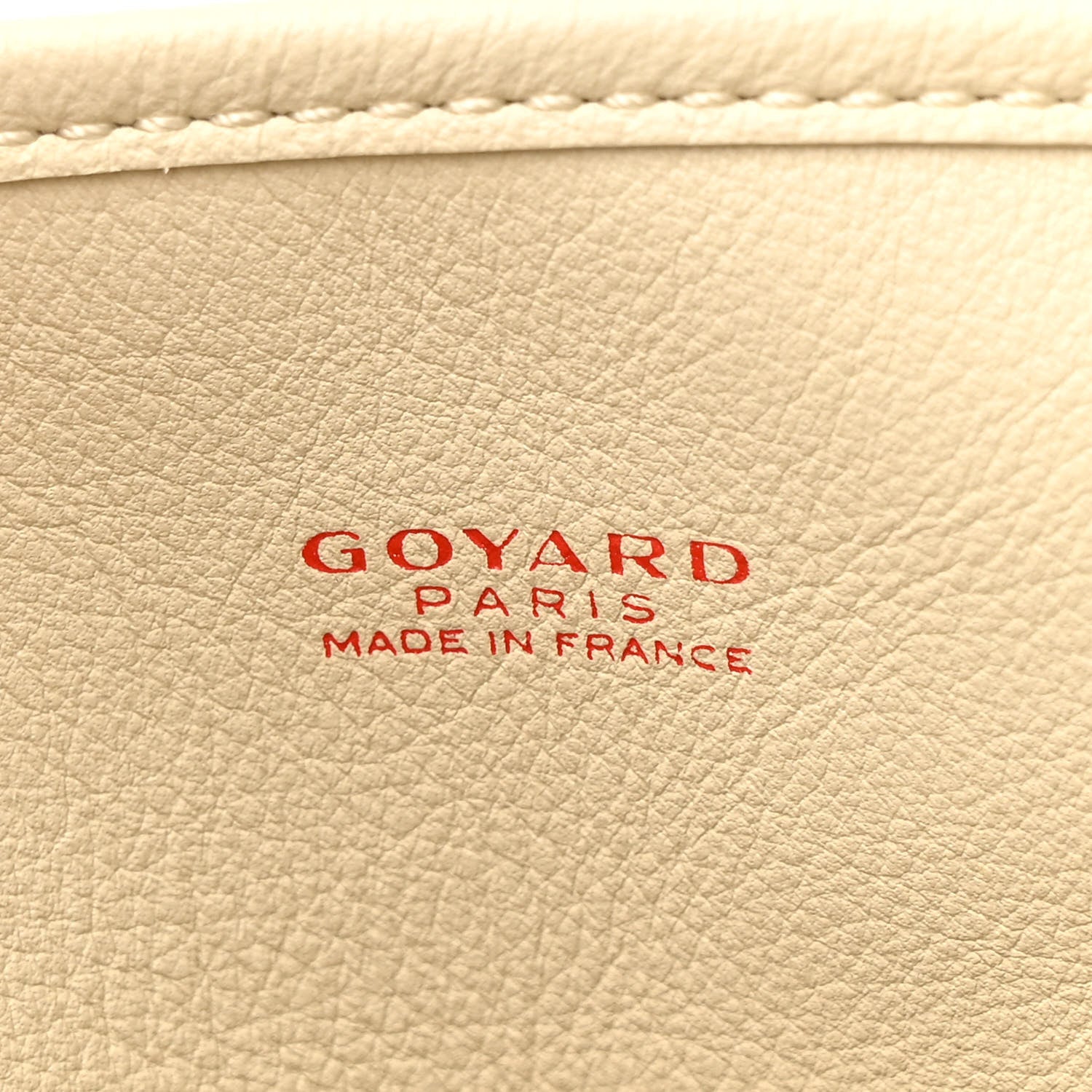 Goyard Goyardine Embroidered Seahorse Reversible Anjou PM Sand 10 of 17