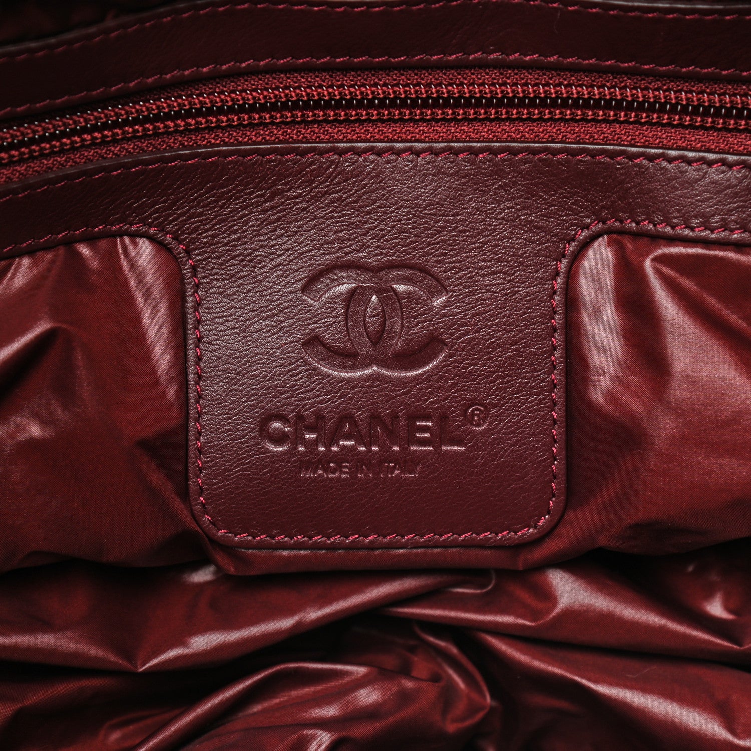 Chanel Nylon Quilted Large Coco Cocoon Tote Black 6 of 13