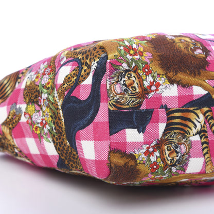 Gucci Canvas Kids Tiger Print Tote Multicolor 8 of 9
