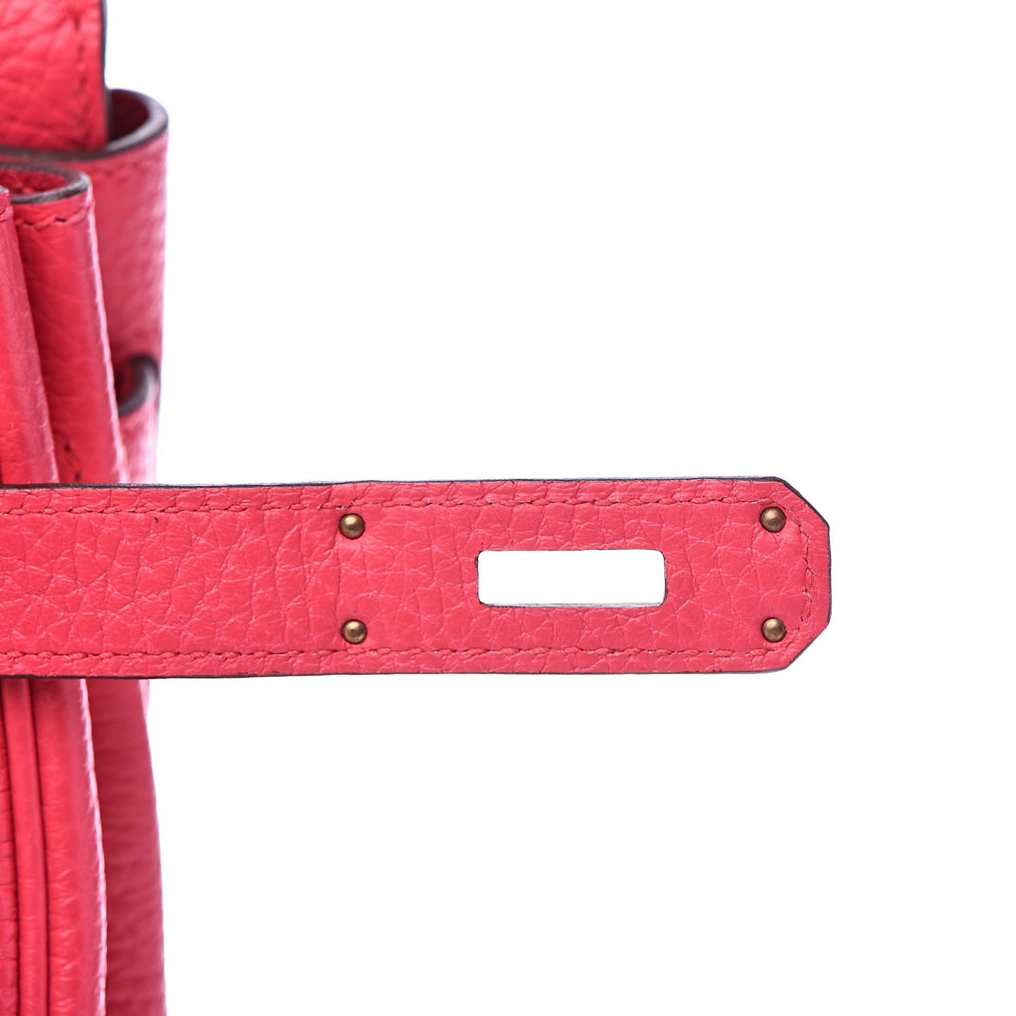 Taurillon Clemence Birkin 30 Rose Extreme