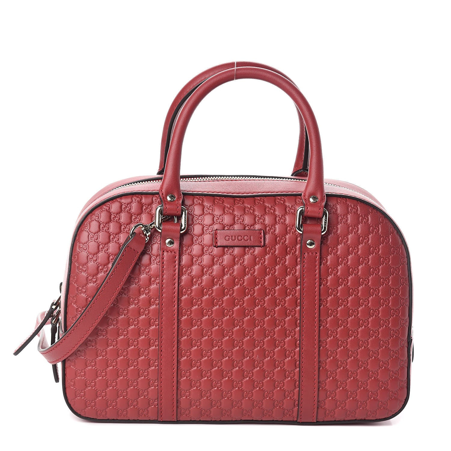 Gucci Soft Microguccissima Medium Crossbody Bag Rosso 1 of 9