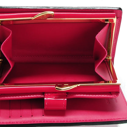 Louis Vuitton Vernis French Purse Wallet Rose Indien 6 of 8