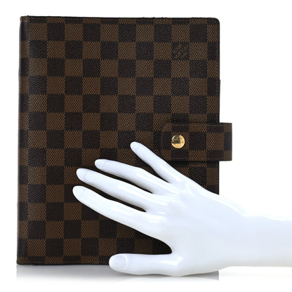 Louis Vuitton Damier Ebene Large Ring Agenda Cover 2 of 14