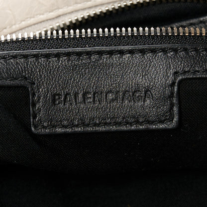Balenciaga Agneau Arena Neo Cagole Medium Handbag White 6 of 11