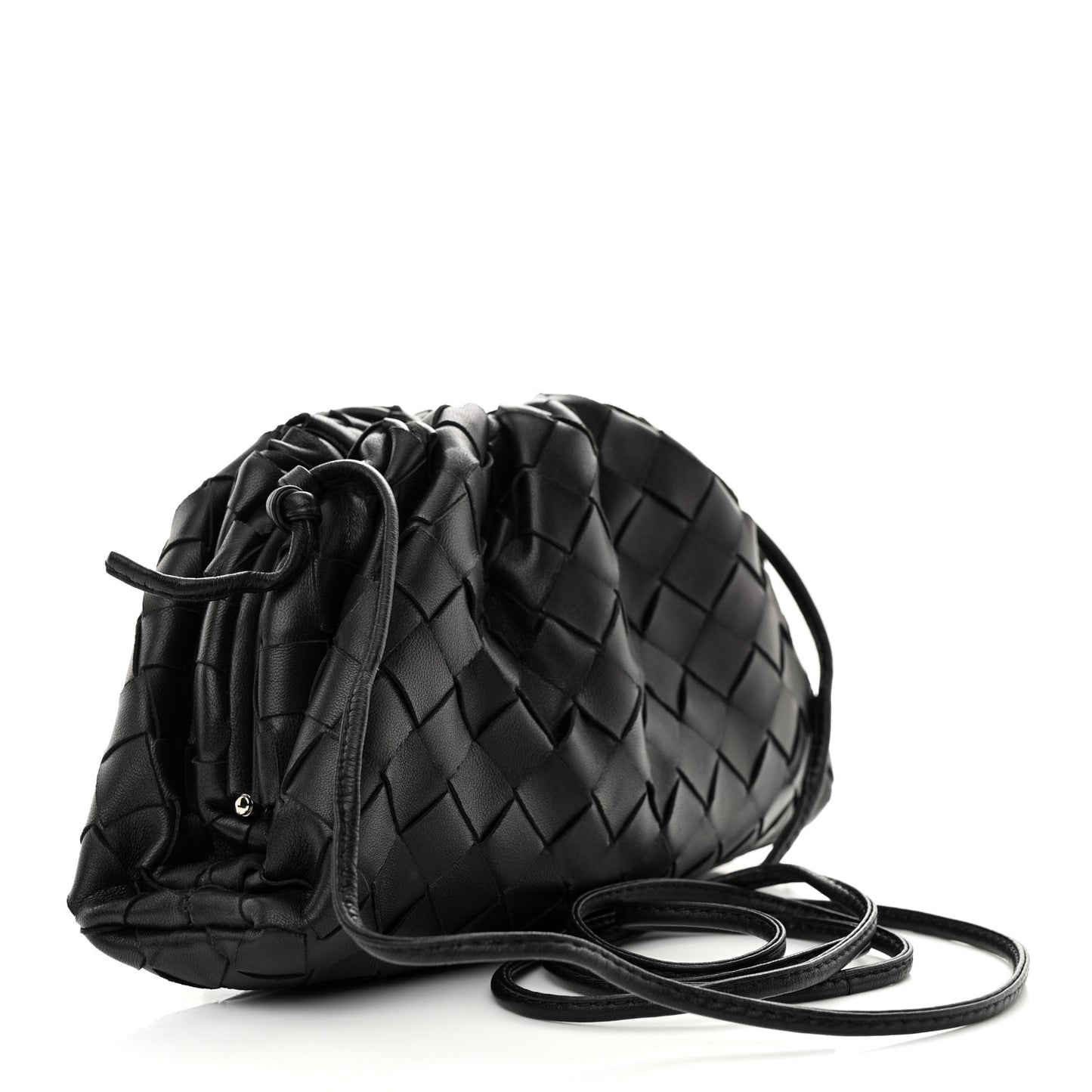 Nappa Intrecciato The Mini Pouch Black