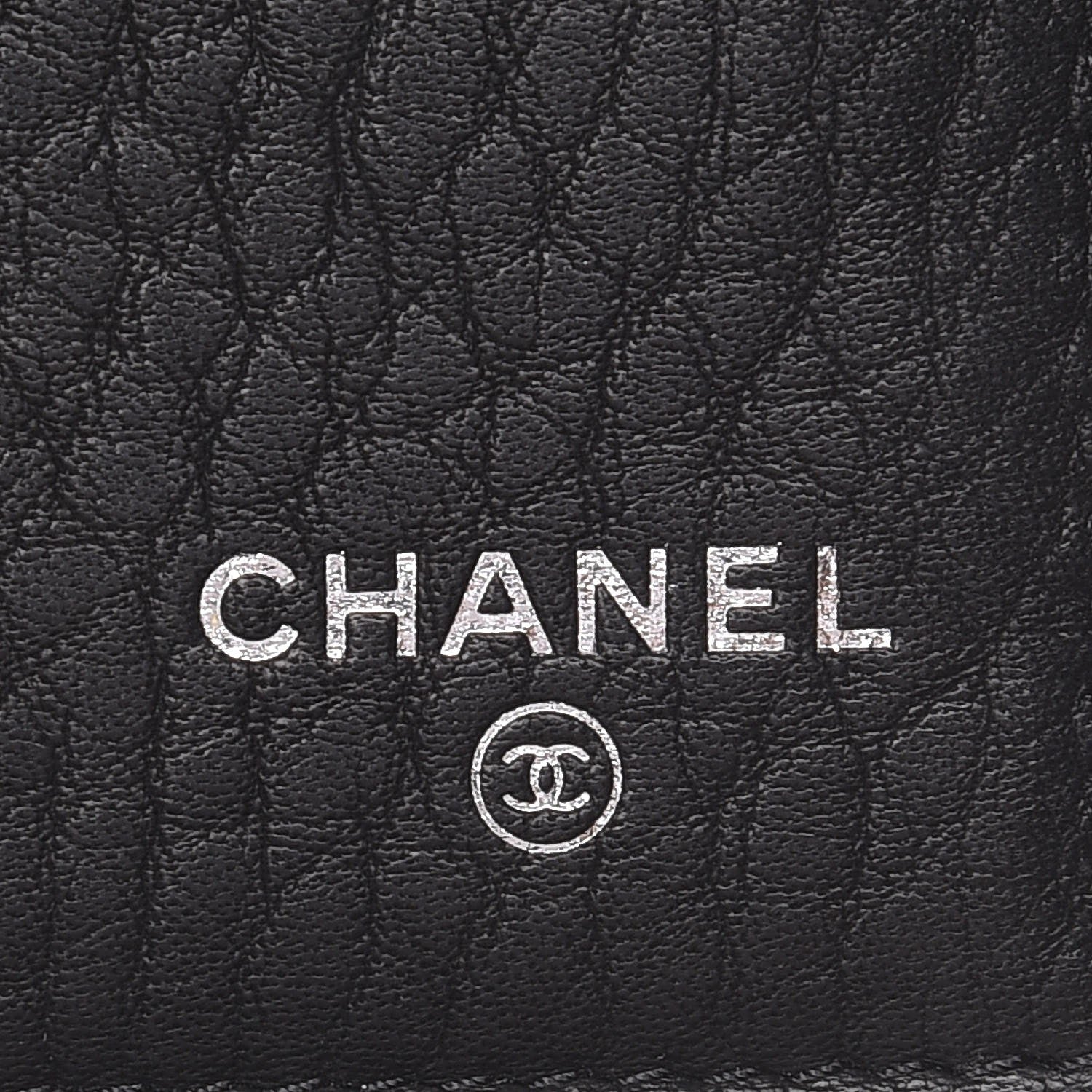 Chanel Calfskin CC Long Wallet Black 6 of 9