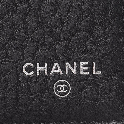 Chanel Calfskin CC Long Wallet Black 6 of 9