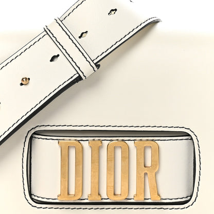 Christian Dior Smooth Calfskin Dio(r)evolution Flap Bag Off White 9 of 11